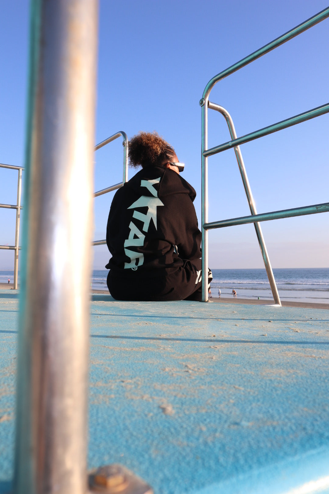 YNGSTAR ZIP HOODIE (solo no set) CREAM