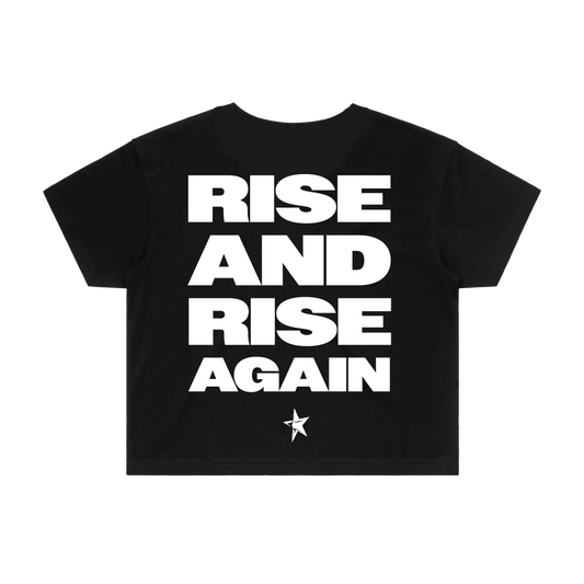 Planets women’s crop tee