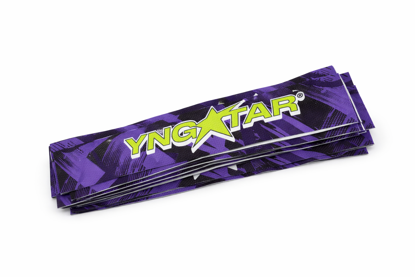 YNGSTAR TOWEL: PURPLE & SLIME GREEN