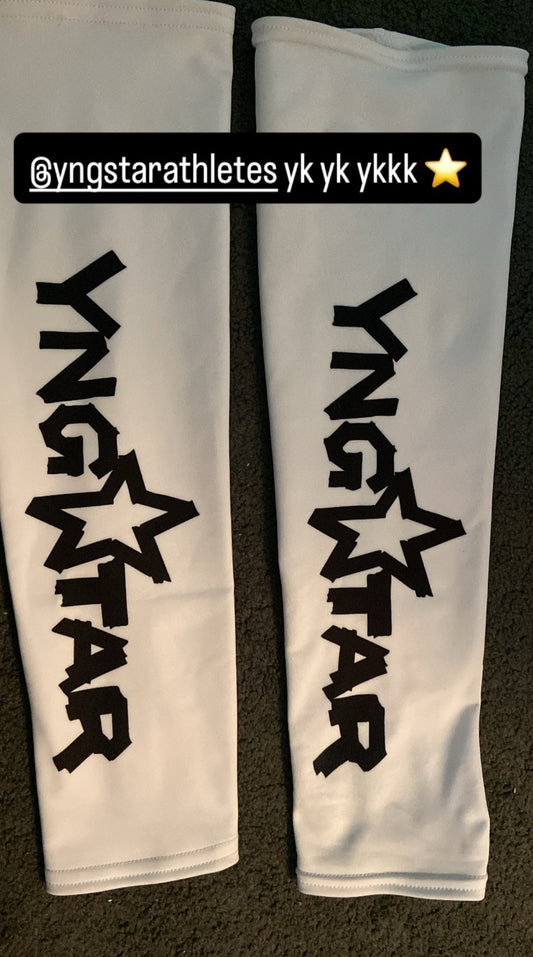 YNGSTAR WHITE ARM SLEEVE