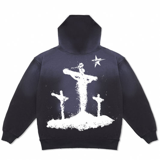 YNGSTAR CROSS HOODIE