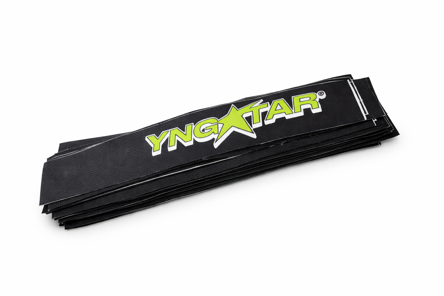 YNGSTAR TOWEL: BLACK & SLIME GREEN