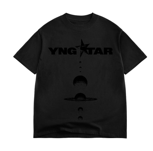 Rise Black Black Tee