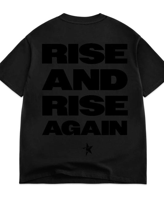 Rise Black Black Tee